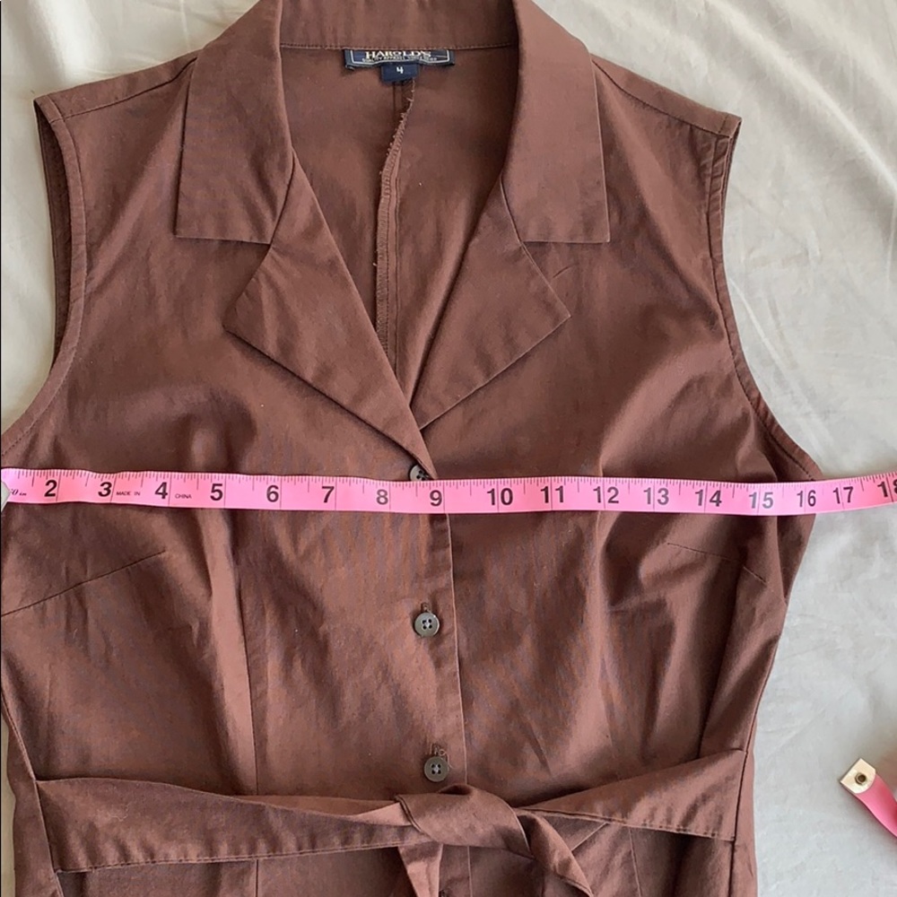 Brown Button Down Top - image 3